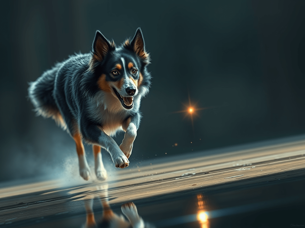 Por qué los perros persiguen sombras y&nbsp;luces